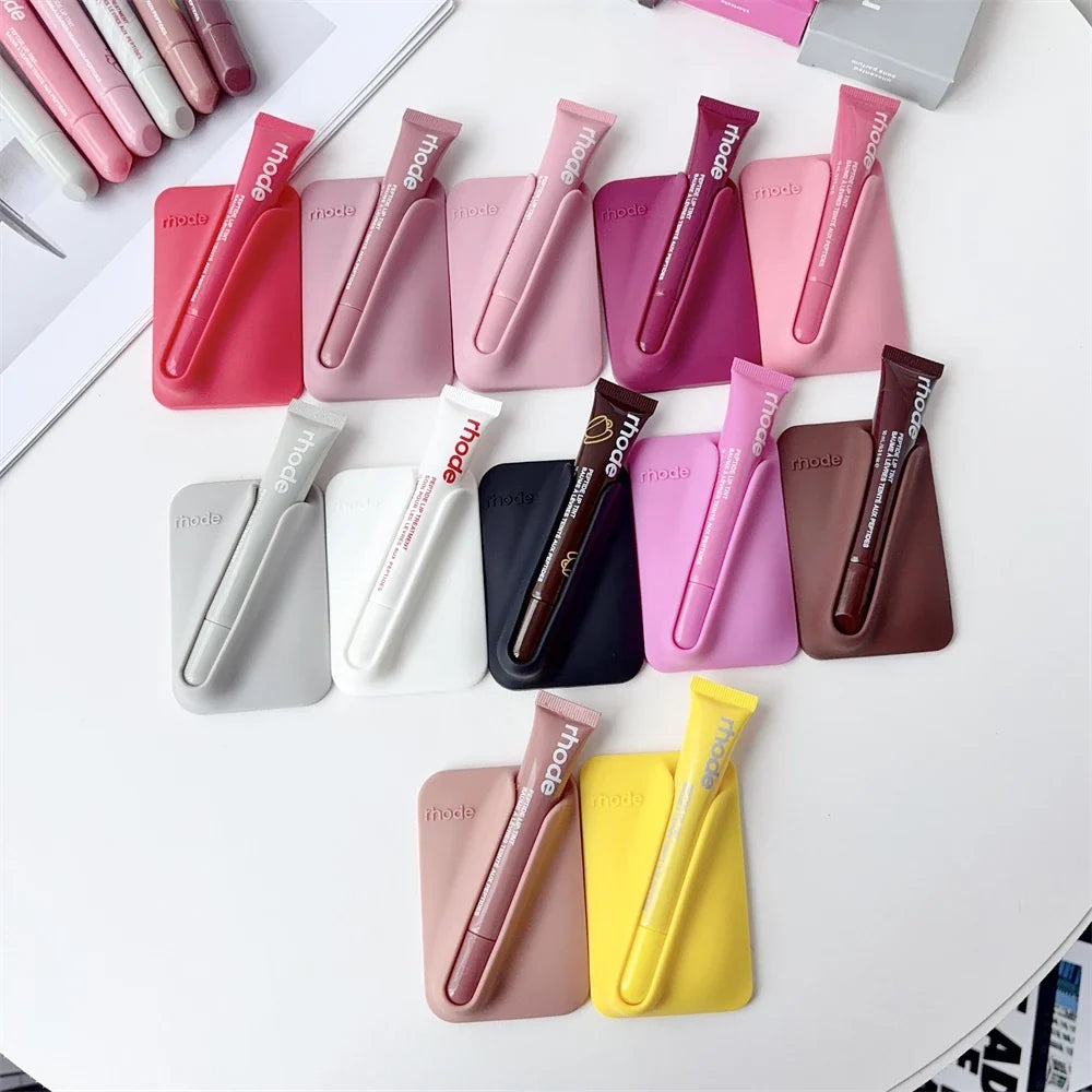 Rhode Long-Lasting Lip Gloss Holder - Magnetic Snap-On Lipstick Case for MagSafe Phone Clips