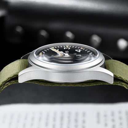 MILITREK 9001 Military Retro Men’s Watch - Quartz Stainless Steel Waterproof Sapphire Luminous Wristwatch