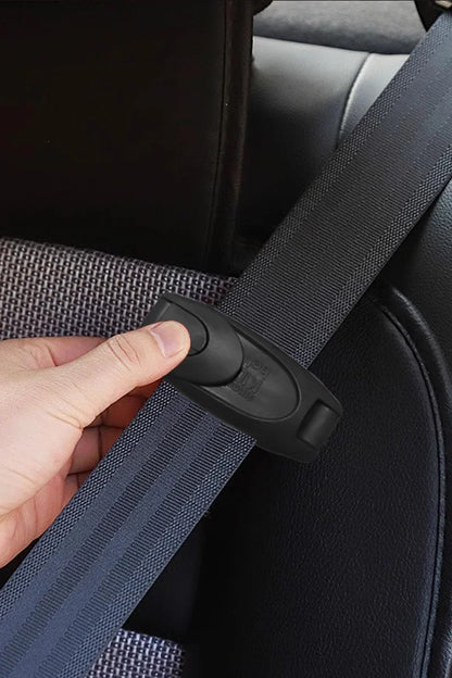 Car Seat Belt Buckle Clips - Shoulder & Neck Pressure Relief Seatbelt Adjuster (1-4 Pack)