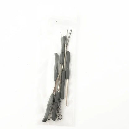 8-Piece Lock Pick Set – Stainless Steel Locksmith Tools, Broken Key Extractor, Auto Remove Hooks for DIY Hand Tools