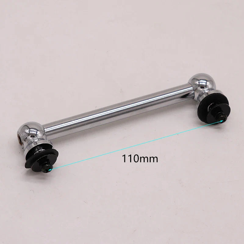 High-Quality Silver Double-Side Snare & Tom Drum Lugs – Includes Screws and Washers