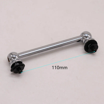 High-Quality Silver Double-Side Snare & Tom Drum Lugs – Includes Screws and Washers