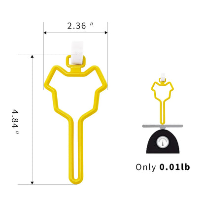 Hands-Free Dog Poop Bag Dispenser with Clip Traction Rope: Convenient Toilet Bag Holder for Cleaning, Cat & Dog Supplies
