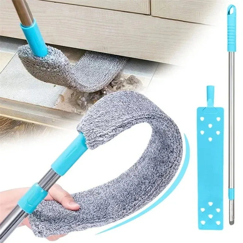 3 Size Long Handle Mops – Floor, Ceiling & Bed Dust Cleaner, Sofa Dust Removal Brush for Household Cleaning