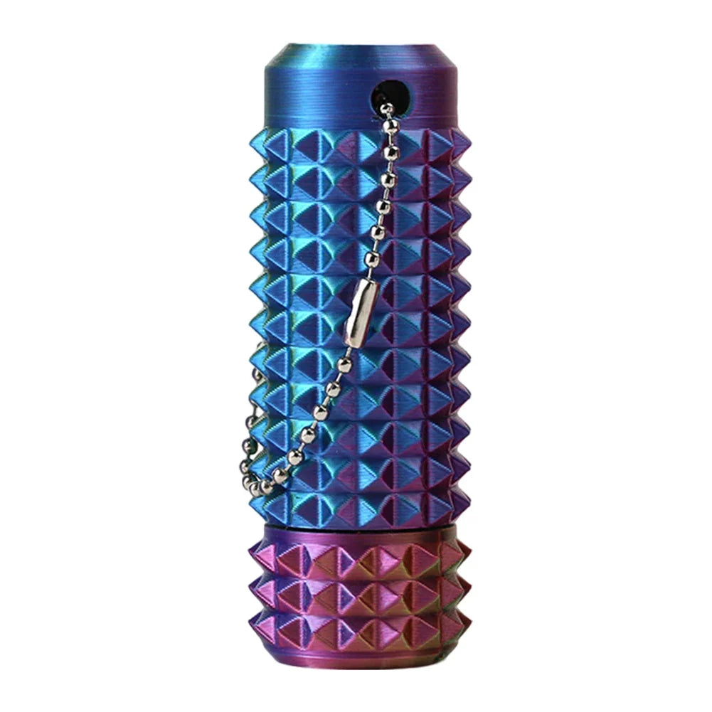 Mini Spiky Fidget Keychain - Pocket Stress Relief Stim Toy for Anxiety & Positive Gifts