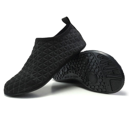 Couple Aqua Water Shoes - Lightweight Quick-Dry Anti-Slip Beach Sneakers for Men & Women
