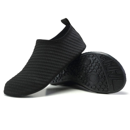 Couple Aqua Water Shoes - Lightweight Quick-Dry Anti-Slip Beach Sneakers for Men & Women