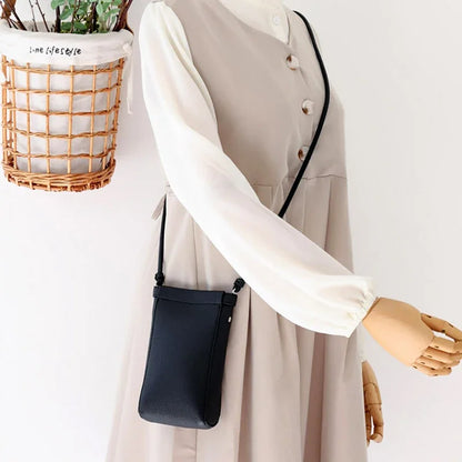 Women's PU Leather Shoulder Bag - Large Capacity Crossbody Handbag with Phone Pocket