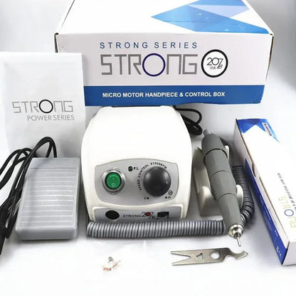 50000RPM Electric Nail Drill – 65W Manicure & Pedicure Machine with Handpiece for Nail Art and Filing