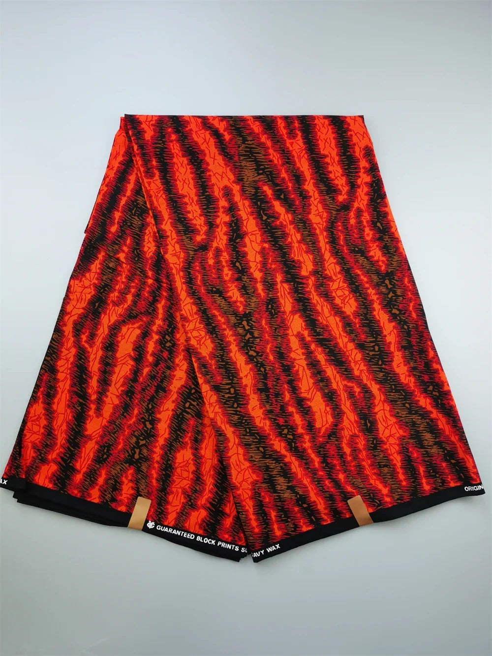 African Real Wax Ankara Fabric - 100% Cotton 6 Yards Nigerian Print Party Dress Sewing Material