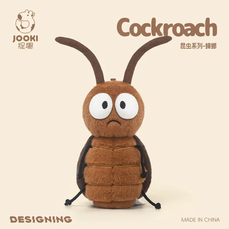Insect Series Plush Toys – Cute Realistic Dragonfly, Bee, Cockroach & Firefly Stuffed Animals for Kids