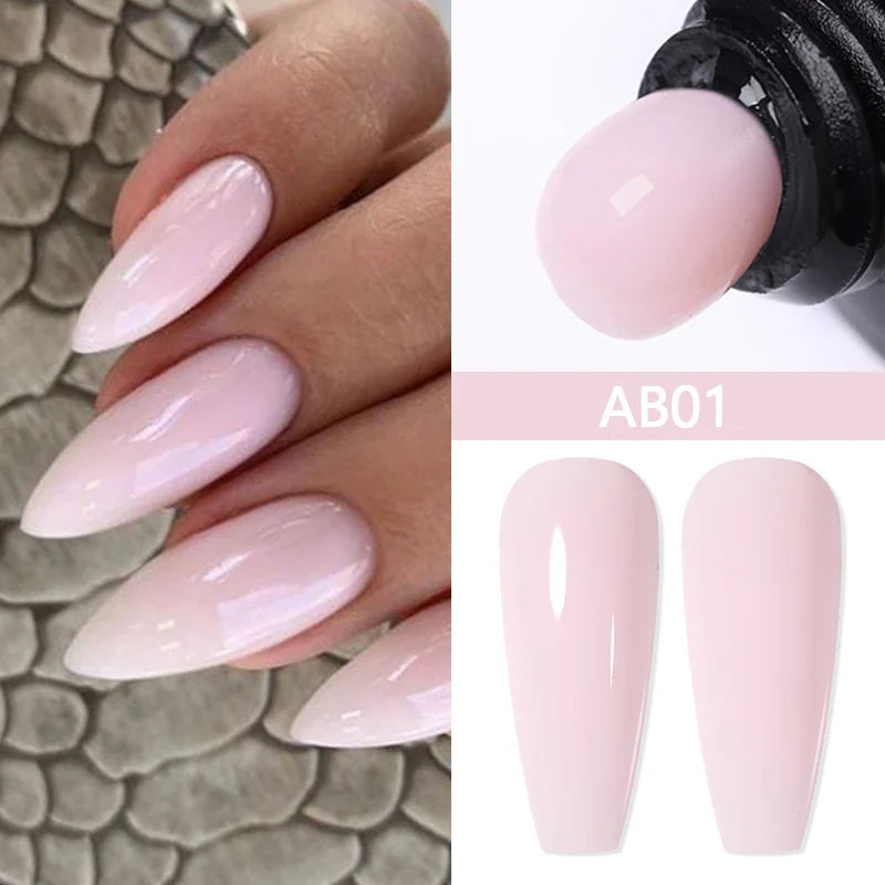BORN PRETTY 30ML Nail Rhinestone & Gem Glue Gel – 3D Sculpting Adhesive for Nail Art, Flower Carving & DIY Decoration