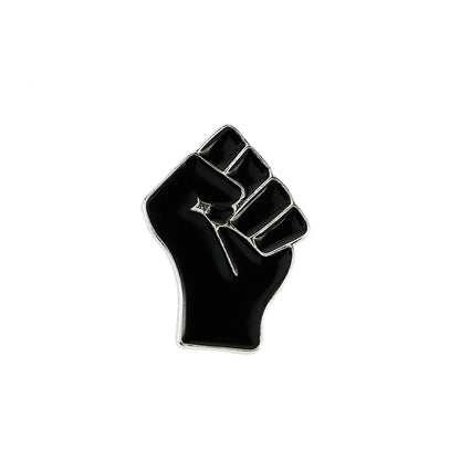 Raised Fist of Solidarity Enamel Pin – USSR Revolution Star Sickle & Hammer Brooch Badge for Bags, Jackets & Collectible Jewelry Gift