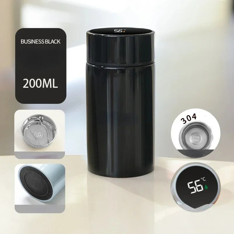 Stainless Steel Vacuum Insulated Tumbler - Thermal Water Bottle for Hot & Cold Drinks