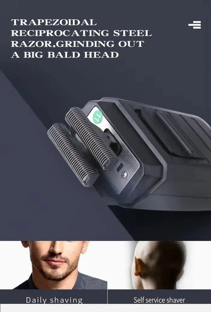 Kemei Professional Hair Clipper Kit – KM-2296, KM-2299, KM-1102 Electric Shaver & Cordless Trimmer for Men’s Hair Cutting