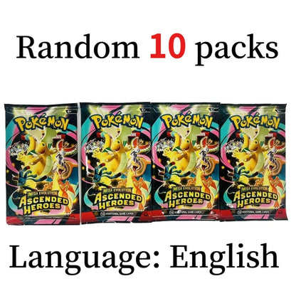 Pokemon TCG Mega Evolution Booster Box - English Trading Cards Phantasmal Flames Ascended Heroes Pack Set