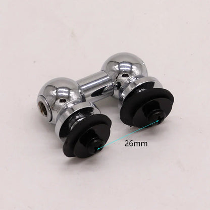 High-Quality Silver Double-Side Snare & Tom Drum Lugs – Includes Screws and Washers