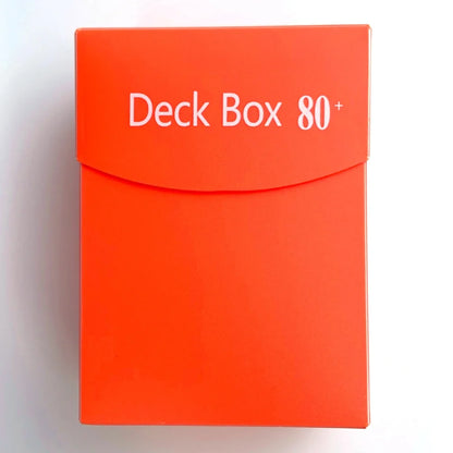 TCG Card Deck Box - 80+ Cards Storage Case Organizer for Magic, Pokémon & Yu-Gi-Oh Collections