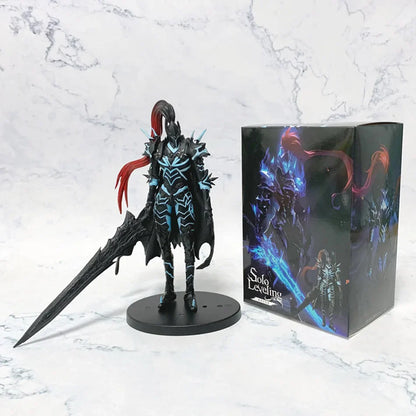 20-21cm Solo Figures – Bloodred Knight & Yggdrasil Action Figure Statue, Lgris Sung Jinwoo Model Toy