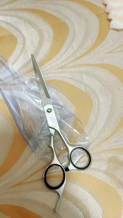 Pet Grooming Scissors Set – Professional Dog Hair Trimming Tools, Bent Scissors & Clippers for Teddy Haircuts