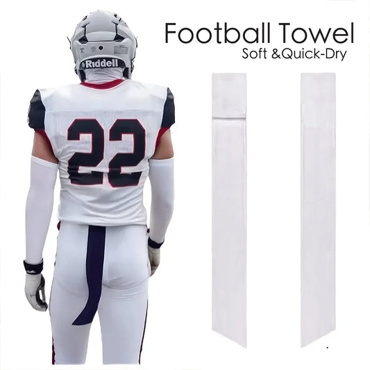 Streamer Football Towel - Lightweight Hand Drying Sports Towel for Football Accessories
