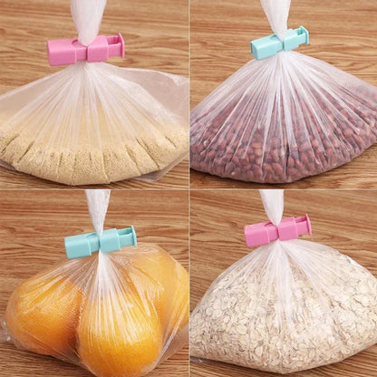 Keep Your Food Fresh with Reusable Food Sealing Bag Clips – A Must-Have Kitchen Storage Tool!