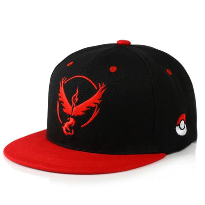 Pikachu Anime Baseball Cap - Adjustable Cartoon Cosplay Hat for Men, Women & Kids Sports Hip Hop Style Gift