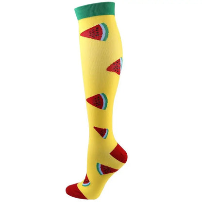 S-XXL Compression Socks - Medical Support Stockings for Nurses, Doctors, Golf, Sports & Varicose Vein Relief
