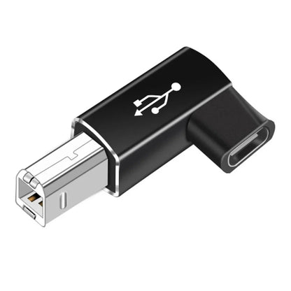 NNBILI USB B to USB Type C Adapter - USB Transfer Converter for Printer, Scanner, MIDI Controller & Keyboard Devices