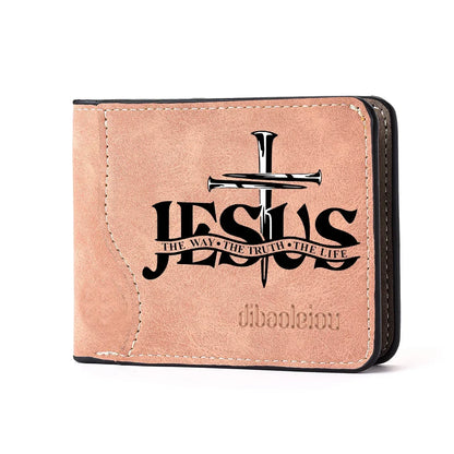 Men's PU Leather Short Wallet - Multi Card Slot Slim Soft Personalized Bifold Wallet