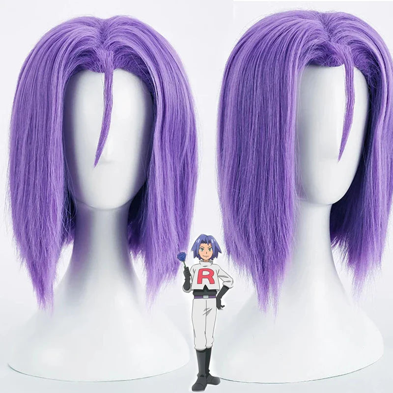 Anime Jessie & James Cosplay Costume – Team Rocket Full Set for Men & Women, Halloween Outfit