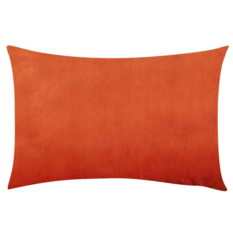 Soft Velvet Plaid Cushion Covers – 30x50 cm Pillowcases for Living Room Sofa, Nordic Home Decor
