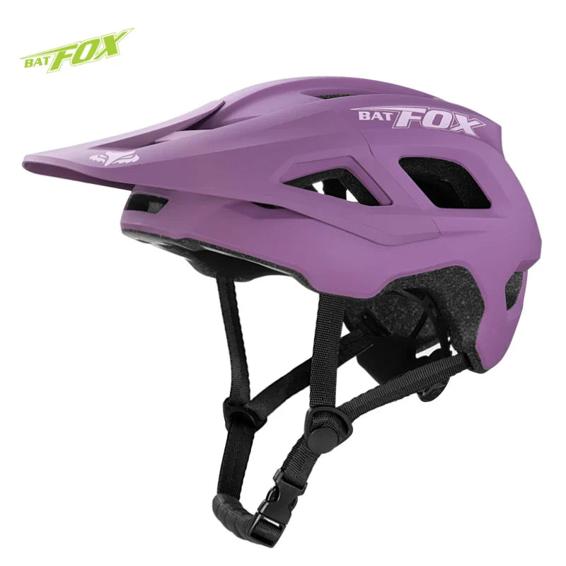 BATFOX Bike Helmet with Magnetic Goggles – MTB Road & Mountain Cycling Safety Helmet for Outdoor Sports, Scooter & Bicycle Protection Gear