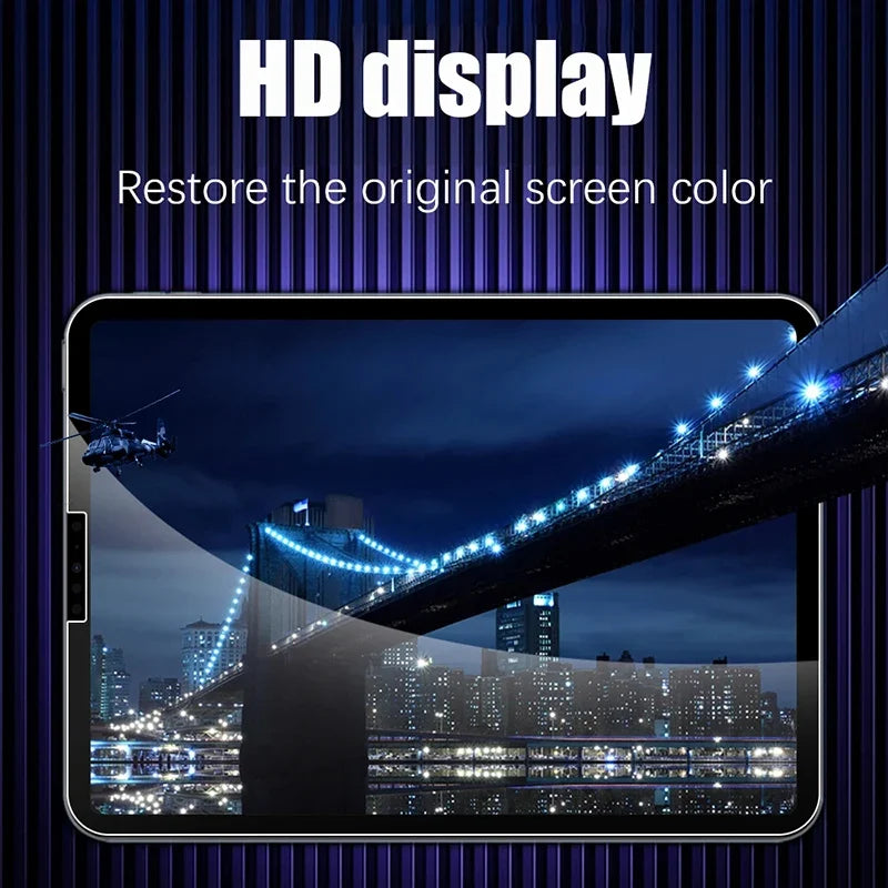 3-Pack Tempered Glass Screen Protector - Apple iPad 10th 9th 8th 7th Mini Air & Pro Series