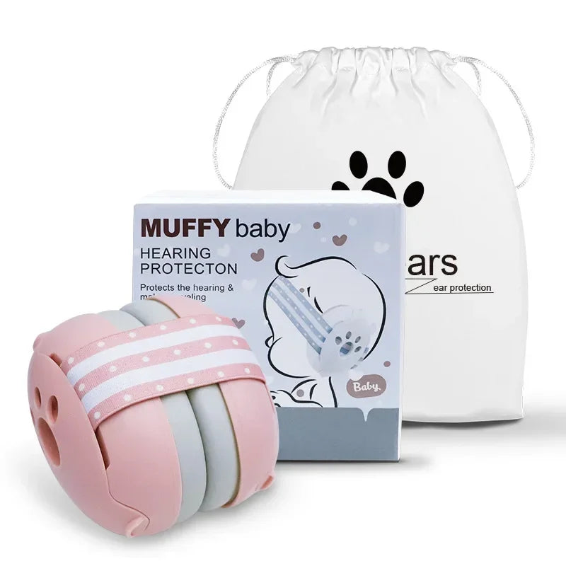 2-in-1 Baby Noise-Reduction Earmuffs – Adjustable Kids Ear Protection Headset for Sleep, Travel & Airplane Anti-Noise Comfort