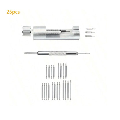 41-Piece Watch Band Tool Kit - Link Remover, Spring Bars & Spare Needles for Watch Strap Repair & Adjustment