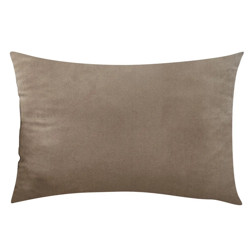 Soft Velvet Plaid Cushion Covers – 30x50 cm Pillowcases for Living Room Sofa, Nordic Home Decor
