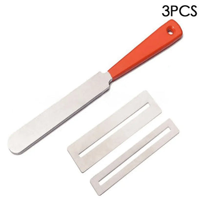 1/2/3Pcs Guitar Fret Sanding Protector Kit - Radian Polishing Finger Plate Tool for Guitar & Bass Repair