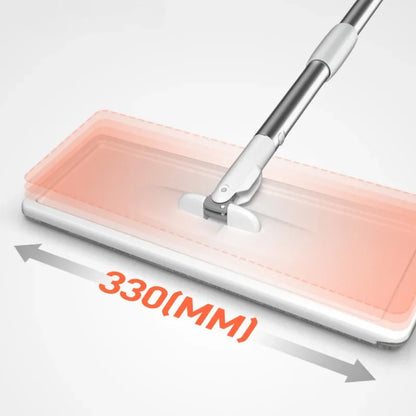 Hands-Free Flat Mop with Bucket – Dry & Wet Floor Cleaner for Easy Household Mopping