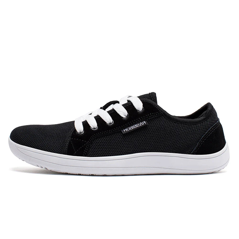 HOBIBEAR Unisex Wide Barefoot Shoes – Minimalist Zero Drop Sneakers for Outdoor Running & Casual Wear