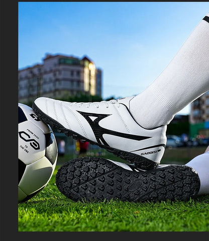 Men’s Football Soccer Cleats – Studded Indoor/Outdoor TF & FG Training Shoes