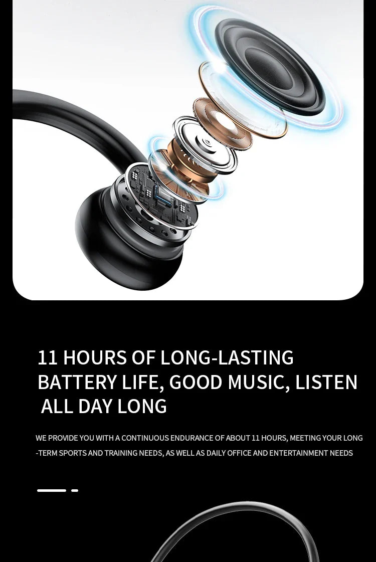 Xiaomi Wireless Bone Conduction Earphones – Bluetooth 5.3 Sports Ear-Hook Headset, Waterproof for Running & Driving
