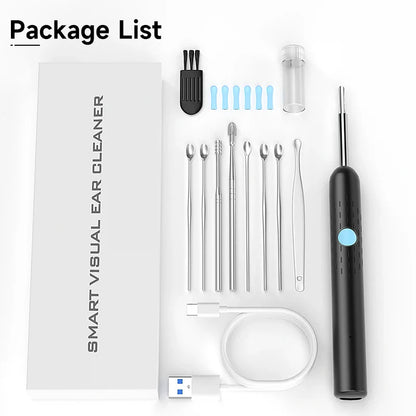 WiFi Visual Ear Sticks – HD 1080P 4.2MM Mini Otoscope Camera, Wireless Ear Picker & Cleaner, Endoscope for Ear Wax Removal & Health Care