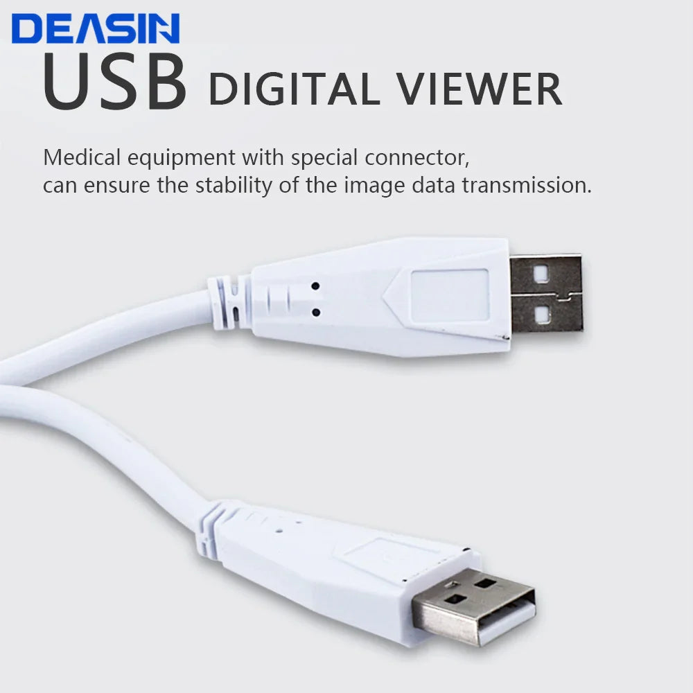 DEASIN USB HD Oral Camera – Digital Intraoral Viewer with 6 LED Lights for Dental Examination