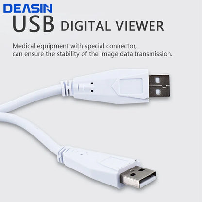 DEASIN USB HD Oral Camera – Digital Intraoral Viewer with 6 LED Lights for Dental Examination
