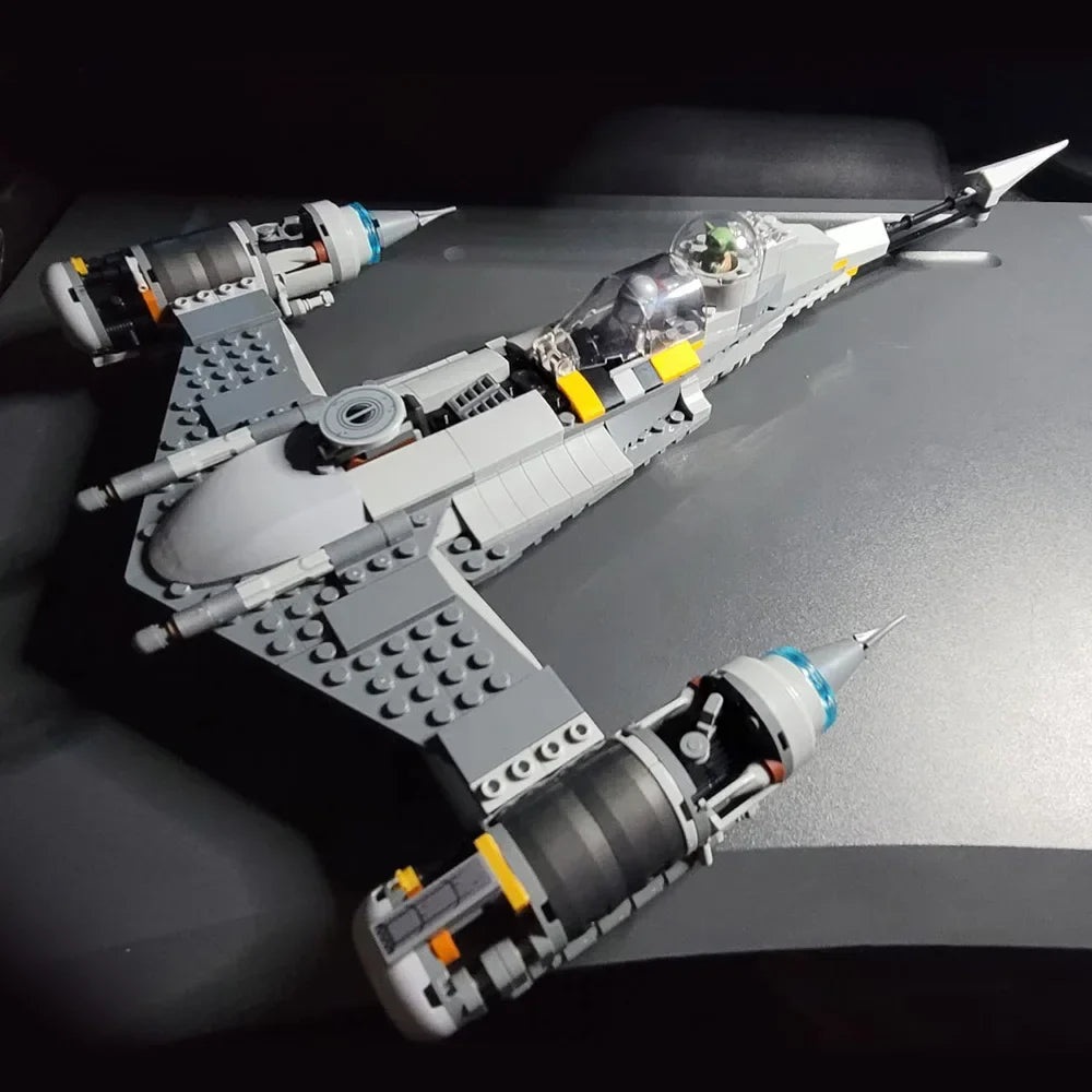 Creative N1 Starfighter Model Toy – Star Wars Series Building Blocks Set, Compatible Starfighter Construction Kit
