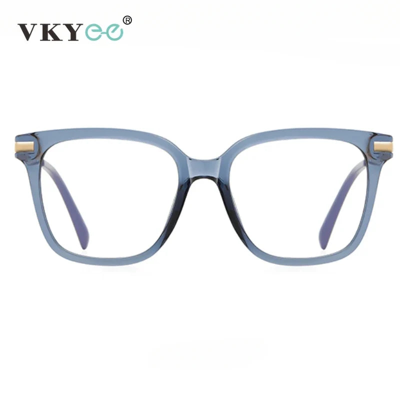 VICKY Women’s Reading Glasses - Anti Blue Light Geometric Pink Frame Prescription Eyewear PFD2129