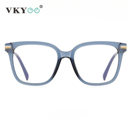VICKY Women’s Reading Glasses - Anti Blue Light Geometric Pink Frame Prescription Eyewear PFD2129