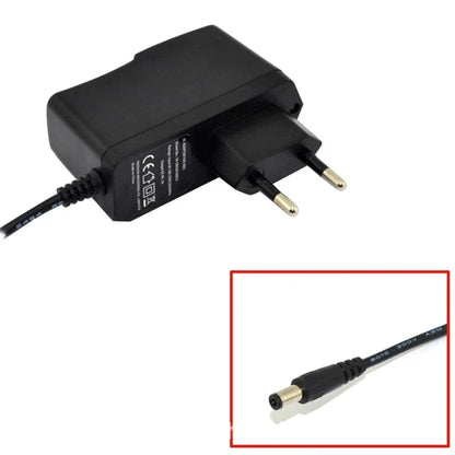 NES/SNES Universal Game Console Power Adapter — Anti-Lightning, Anti-Surge EU Plug Battery Supply Cord