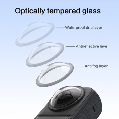 Insta360 X4 Premium Glass Lens Guard Protector for ONE X4 – Accessories for Insta360 ONE X4